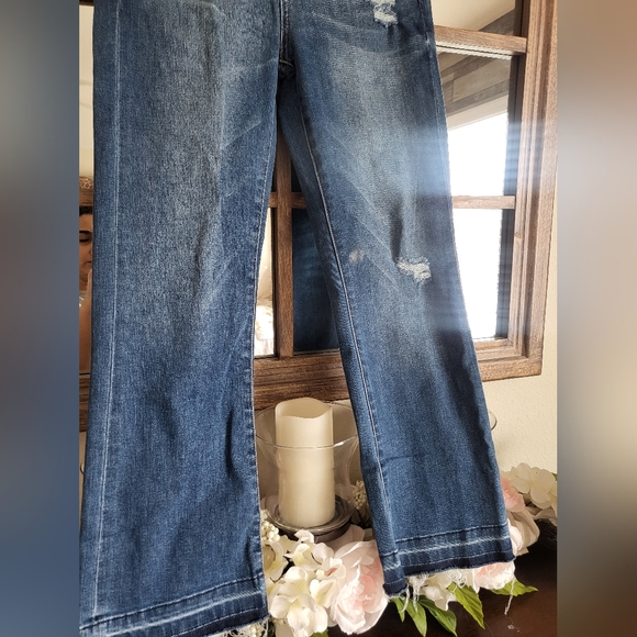 Nordstrom Blue Ankle Jeans - Picture 3 of 4